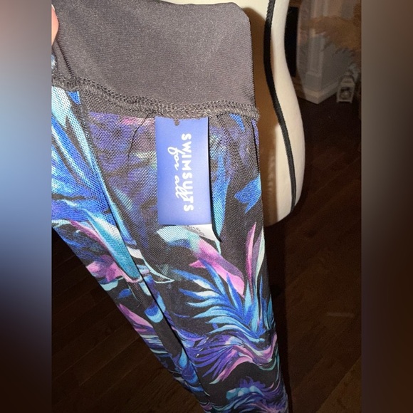 Swimsuits for all sheer Floral Sheer Maxi Dress or skirt can be worn as both - Picture 3 of 3